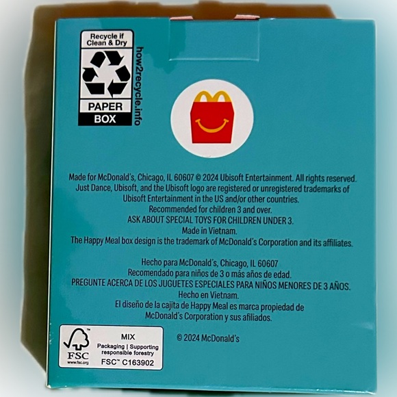 MALOO JUST DANCE HAPPY MEAL TOY MCDONALDS #5 COLLECTIBLE KANGAROO 2024 PROMOTION - Picture 2 of 4